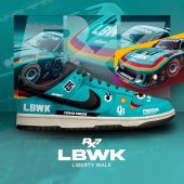 RX7 Liberty Walk Dunk Shoes - CarRacing shoes