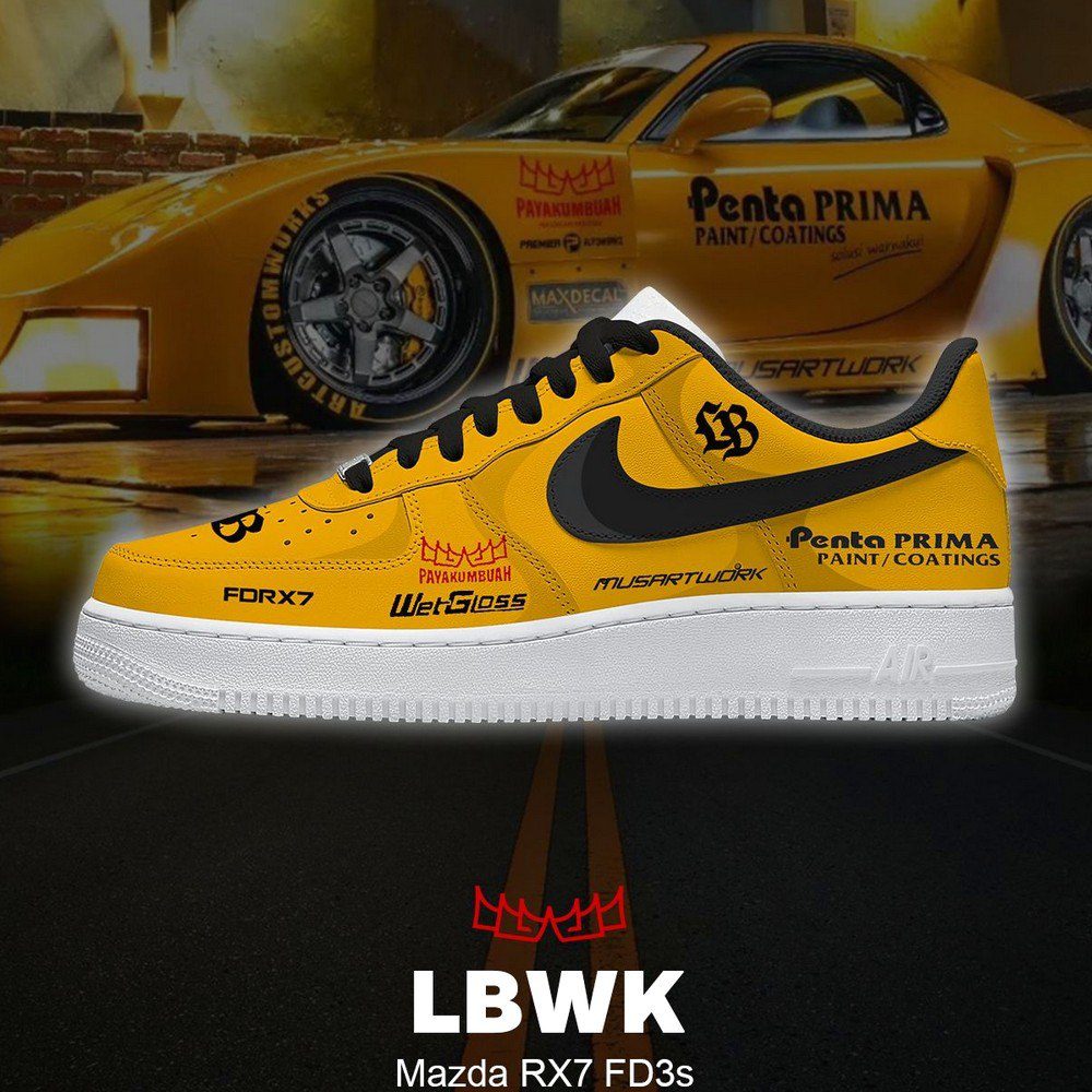 RX7 FD3s AF1 Shoes - CarRacing shoes RX7 FD3s AF1 Shoes - CarRacing shoes