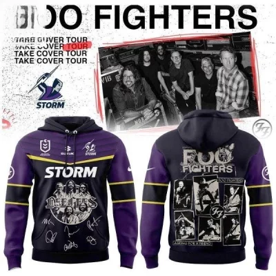 Melbourne Storm NRL Foo Fighters 2026 Australia Stadium Tour Jersey