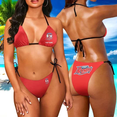 Sydney Roosters NRL Bikini Personalized Bikini Set | NRL String Bikini | NRL Swimwear