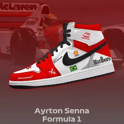 Senna F.1 V.2 High Top Shoes - CarRacing shoes
