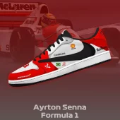 Senna F.1 V.3 Air Jordan 1 Low - CarRacing shoes