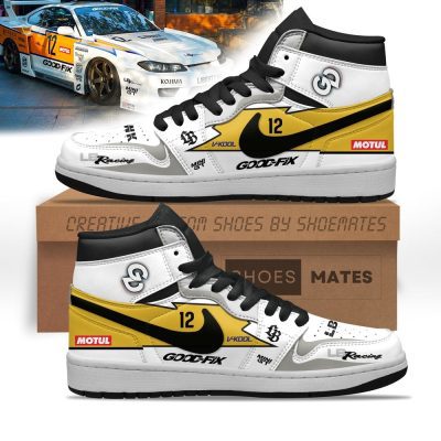 Silvia S15 Liberty Walk AJ1 High Top Shoes - CarRacing shoes