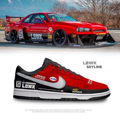 Skyline Liberty Walk Dunk Shoes - CarRacing shoes