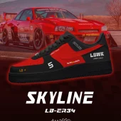 Skyline LB-E34 Low Top Shoes - CarRacing shoes