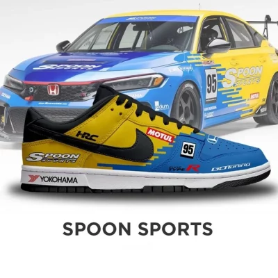 Spoon Sports Car Racing Special Air Jordan 1 Low - CarRacing shoes