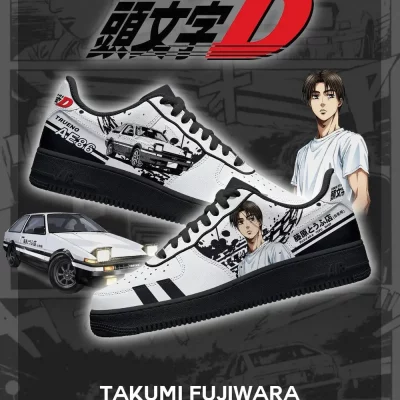 Takumi Fujiwara V.1 Initial D Low Top Shoes - CarRacing shoes Takumi Fujiwara V.1 Initial D Low Top Shoes - CarRacing shoes