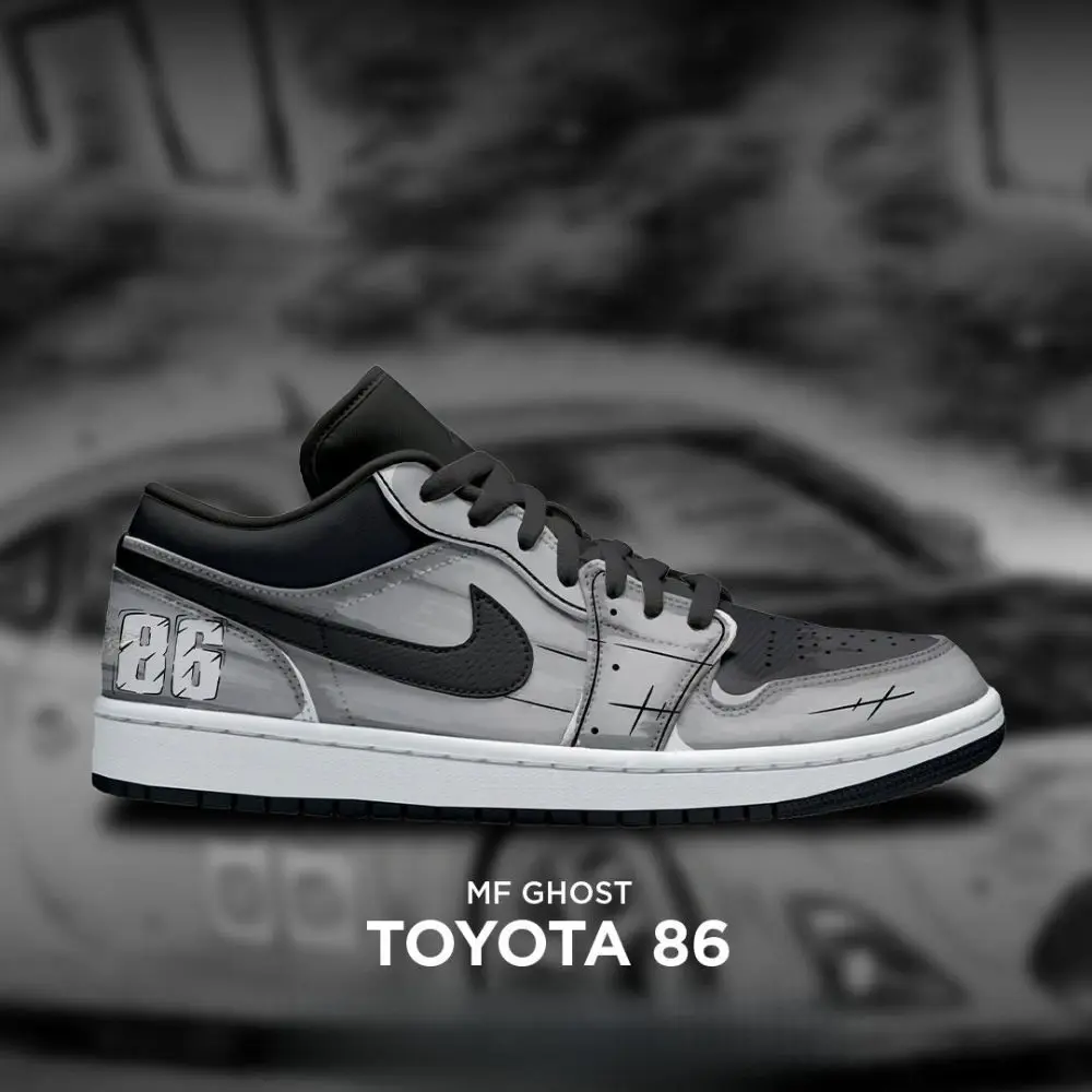 Toyota 86 Initial D Special Air Jordan 1 Low - CarRacing shoes Toyota 86 Initial D Special Air Jordan 1 Low - CarRacing shoes