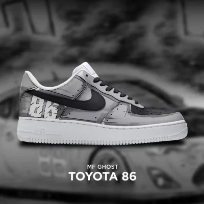 Toyota 86 V.2 Initial D Special Low Top Shoes - CarRacing shoes