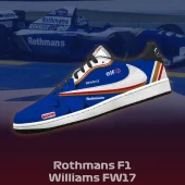 Williams FW17 V.2 Air Jordan 1 Low - CarRacing shoes