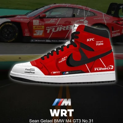 WRT M4 GT3 No.31 High Top Shoes - CarRacing shoes