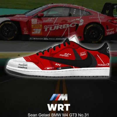 WRT M4 GT3 No.31 V.31 Low Top Shoes - CarRacing shoes