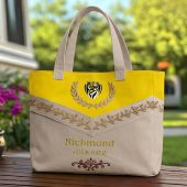 Richmond Tigers AFL Custom name Quilted Tote Bag v2