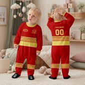 Gold Coast Suns AFL Personalized Children's Romper v1