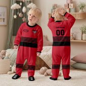 Essendon Bombers AFL Personalized Children's Romper v1