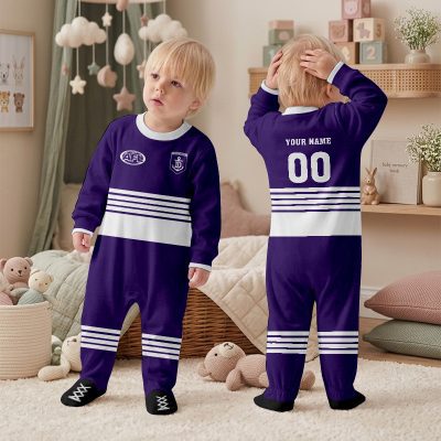 Fremantle Dockers AFL Personalized Children's Romper v1