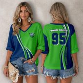 NRL Canberra Raiders Personalized Long Sleeves V-neck Shirt v5