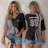 NRL Penrith Panthers Personalized Long Sleeves V-neck Shirt v5