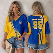NRL Parramatta Eels Personalized Long Sleeves V-neck Shirt v5