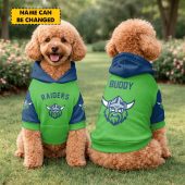 Custom Name NRL Canberra Raiders PET Hoodie v1