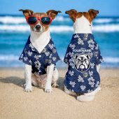 Personalized NRL Canterbury-Bankstown Bulldogs PET Hawaiian Shirt