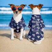 Personalized NRL Melbourne Storm PET Hawaiian Shirt