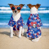 Personalized NRL Newcastle Knights PET Hawaiian Shirt