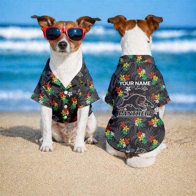 Personalized NRL Penrith Panthers PET Hawaiian Shirt