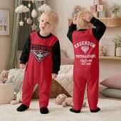 Essendon Bombers AFL Custom Name Children's Romper v2