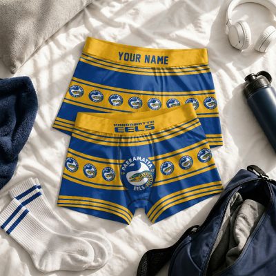 Custom Name NRL Parramatta Eels Men boxer briefs v1