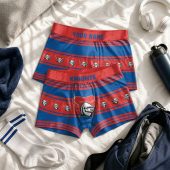 Custom Name NRL Newcastle Knights Men boxer briefs v1