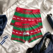 Custom Name NRL South Sydney Rabbitohs Men boxer briefs v1
