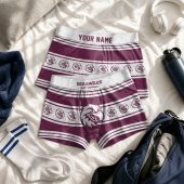 Custom Name NRL Manly Warringah Sea Eagles Men boxer briefs v1