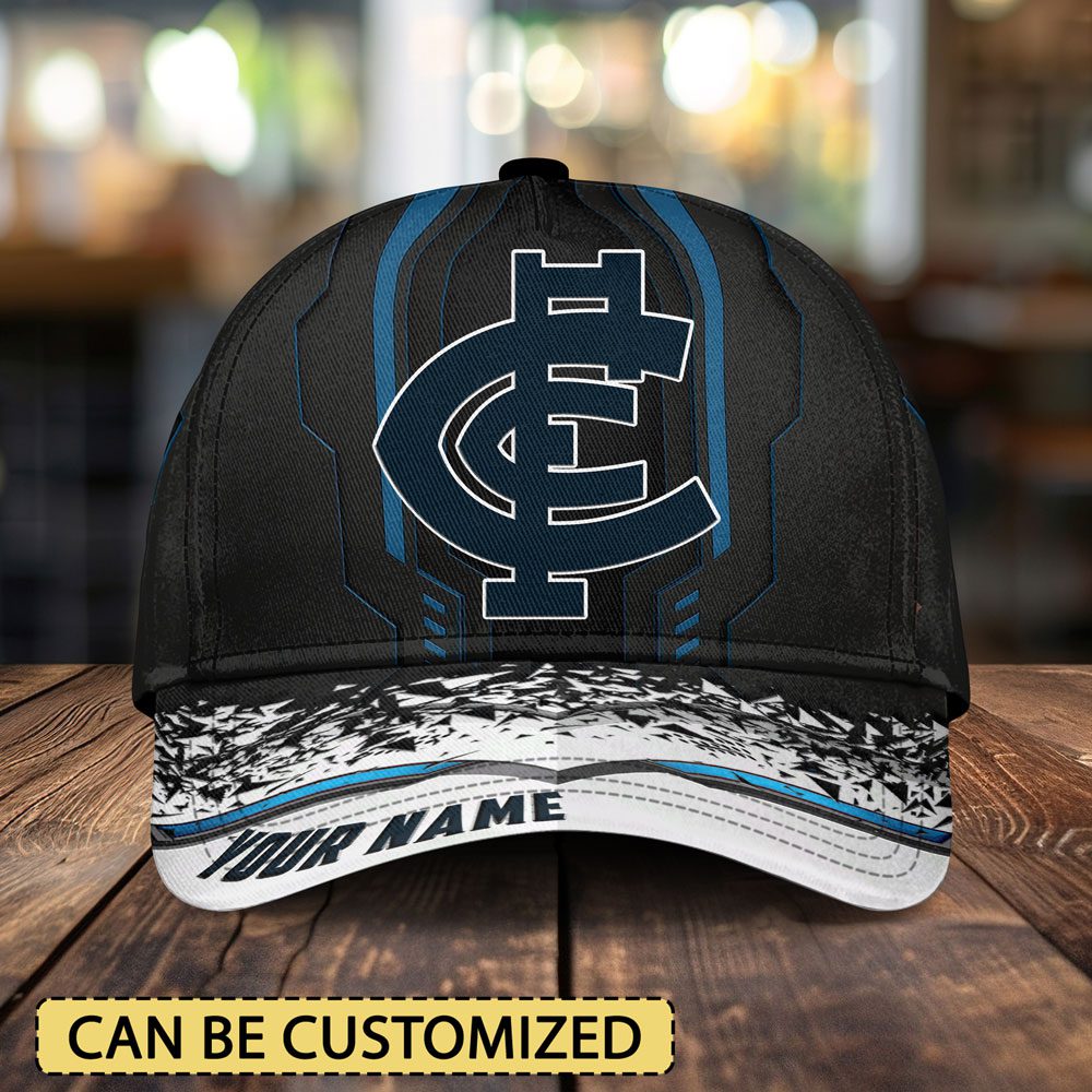 AFL Carlton Blues Sports Custom Name Classic Cap Gift For Fans AFL Carlton Blues Sports Custom Name Classic Cap Gift For Fans