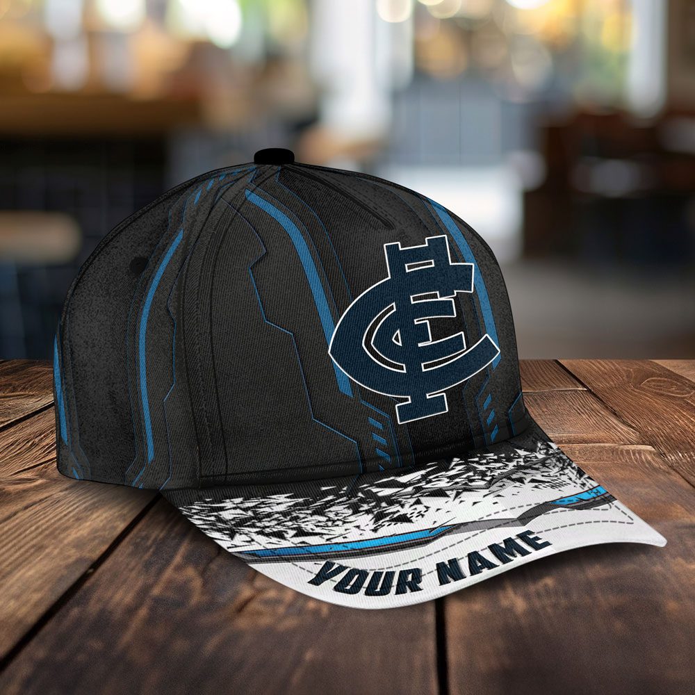 AFL Carlton Blues Sports Custom Name Classic Cap Gift For Fans AFL Carlton Blues Sports Custom Name Classic Cap Gift For Fans