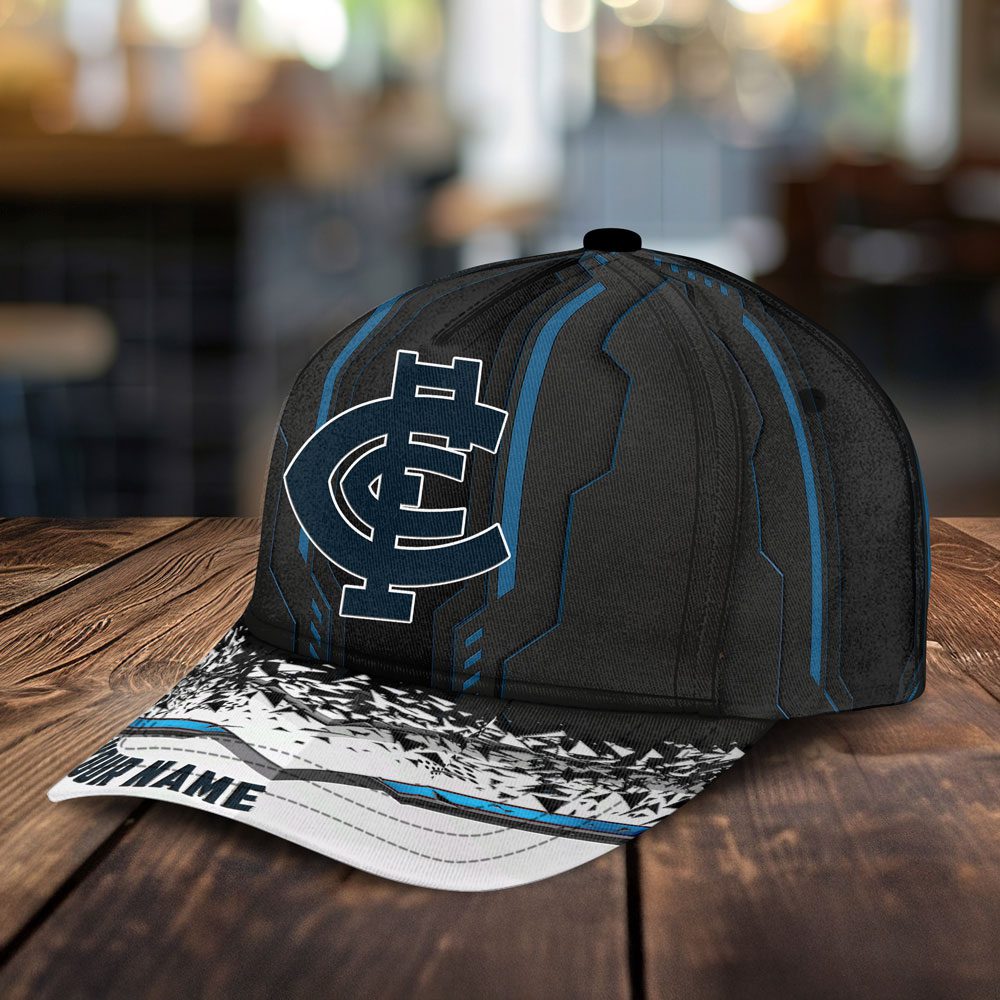 AFL Carlton Blues Sports Custom Name Classic Cap Gift For Fans AFL Carlton Blues Sports Custom Name Classic Cap Gift For Fans