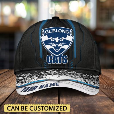 AFL Geelong Cats Sports Custom Name Classic Cap Gift For Fans