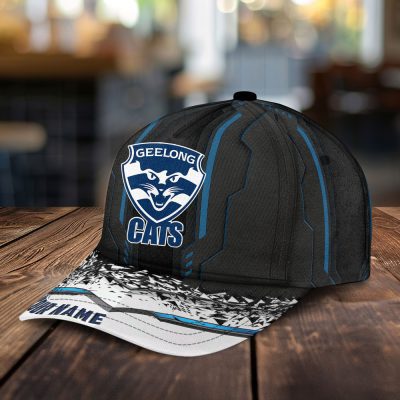 AFL Geelong Cats Sports Custom Name Classic Cap Gift For Fans