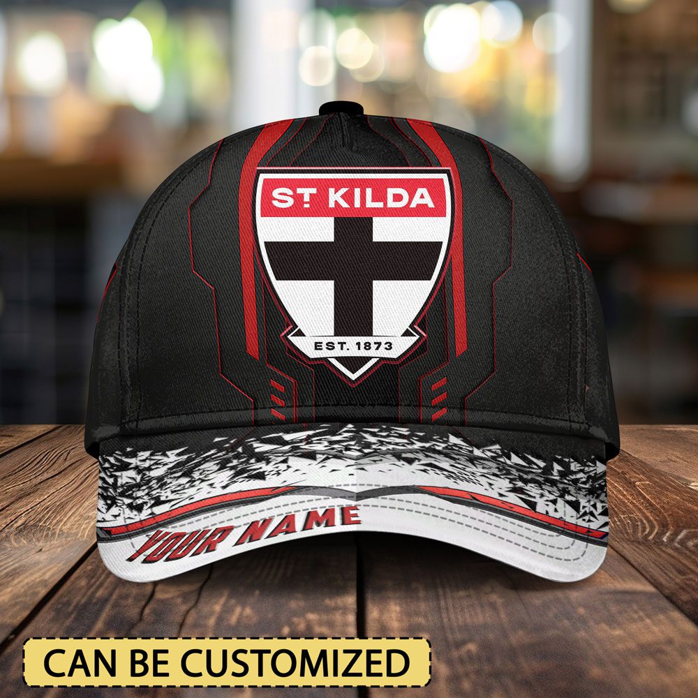 AFL St Kilda Saints Sports Custom Name Classic Cap Gift For Fans AFL St Kilda Saints Sports Custom Name Classic Cap Gift For Fans