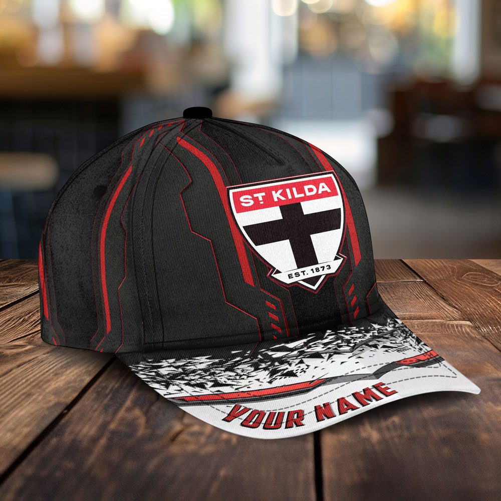 AFL St Kilda Saints Sports Custom Name Classic Cap Gift For Fans AFL St Kilda Saints Sports Custom Name Classic Cap Gift For Fans