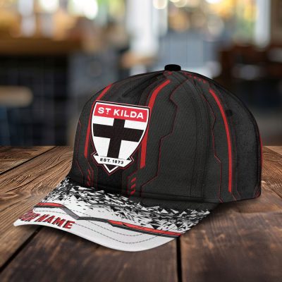 AFL St Kilda Saints Sports Custom Name Classic Cap Gift For Fans
