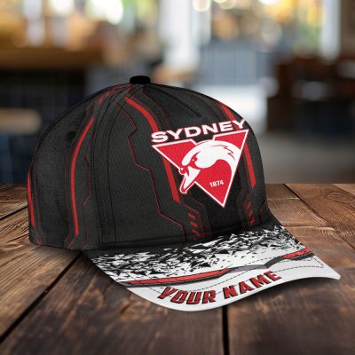 AFL Sydney Swans Sports Custom Name Classic Cap Gift For Fans