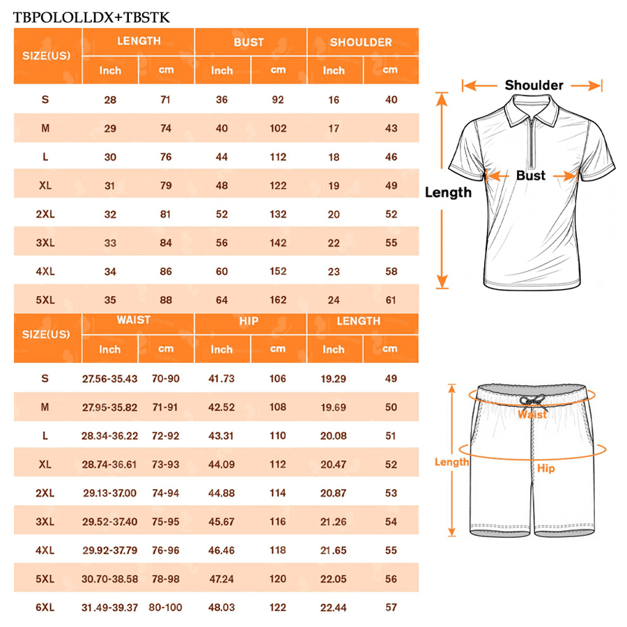 Ziper Polo N Short - demo10