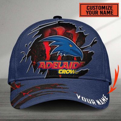 AFL Adelaide Crows Sports Custom Name Classic Cap Gift For Fans
