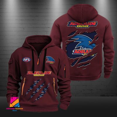 AFL Adelaide Football Half-zip Hoodie Gift For Fans AFL Adelaide Football Half-zip Hoodie Gift For Fans