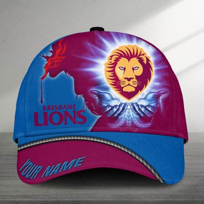 AFL Brisbane Lions Sports Custom Name Classic Cap Gift For Fans