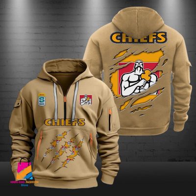 Super Rugby Chiefs Half-zip Hoodie Gift For Fans