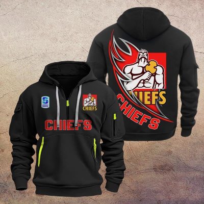 Super Rugby Chiefs Half-zip Hoodie Gift For Fans