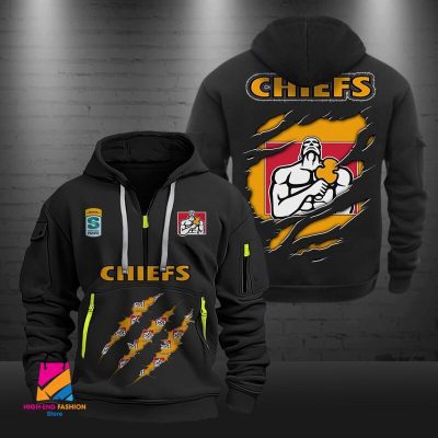 Super Rugby Chiefs Half-zip Hoodie Gift For Fans