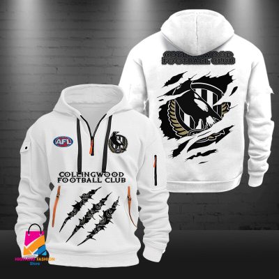 AFL Collingwood Football Half-zip Hoodie Gift For Fans